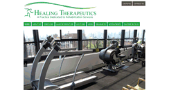 Desktop Screenshot of healingtherapeutics.com